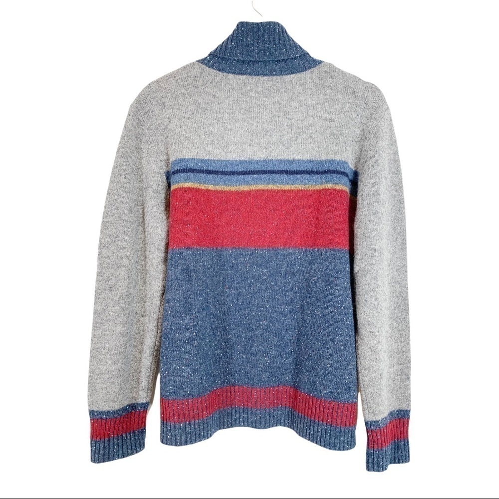 Pendleton Wool Turtle Neck Sweater Size Medium - image 2
